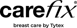 CareFix Logo — Marke für Post OP BHs und Kompressions BHs nach Brust OP von Tytex